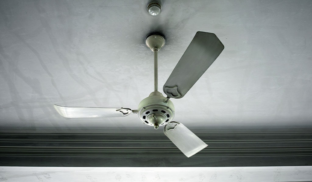 Install Ceiling Fans for Circulation