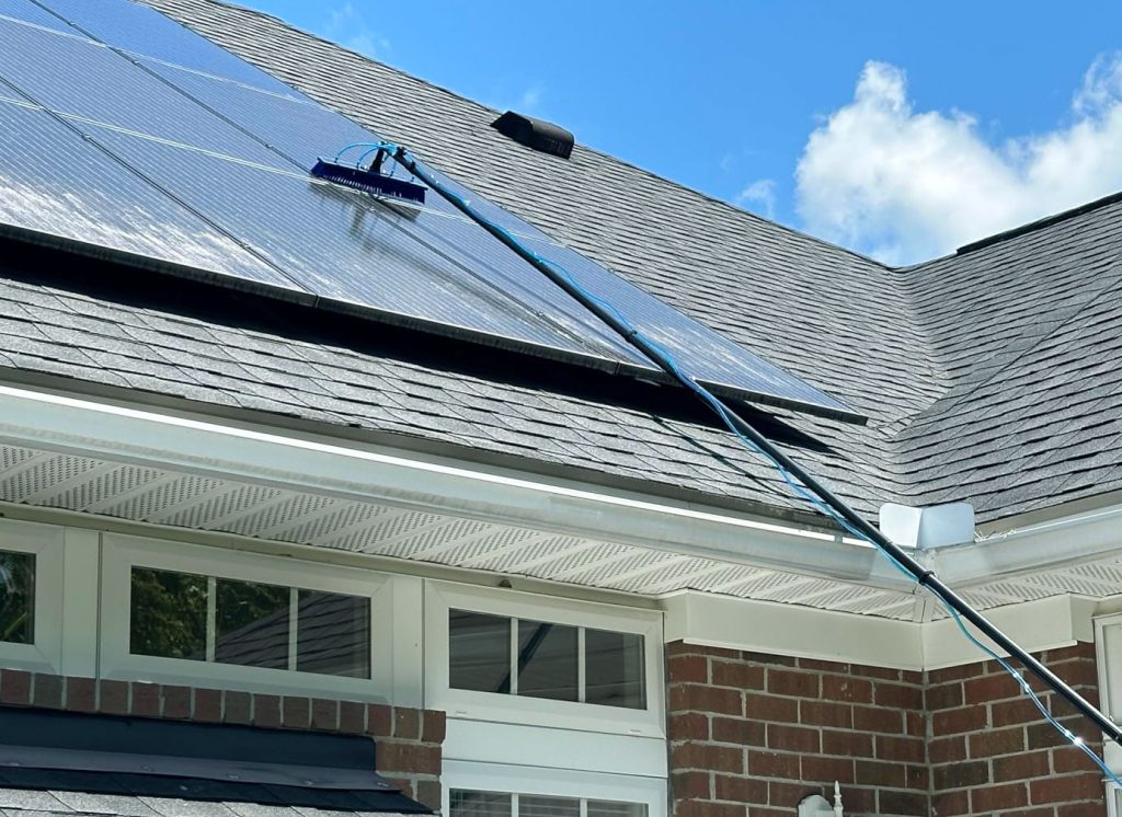 40 FT Water Fed Pole Solar Panel Cleaning Kit