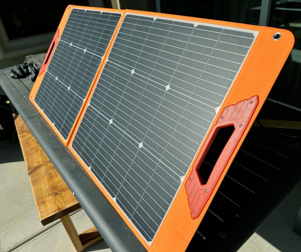 100 Watt Foldable Solar Panel for Power Stations