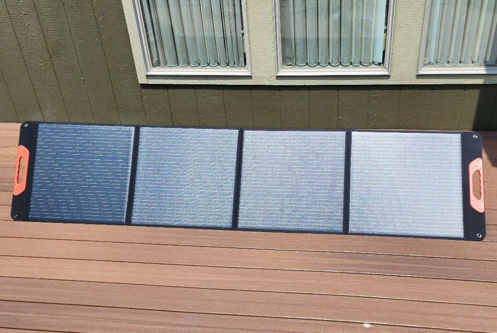 200 Watt Foldable Solar Charger with Multiple Ports