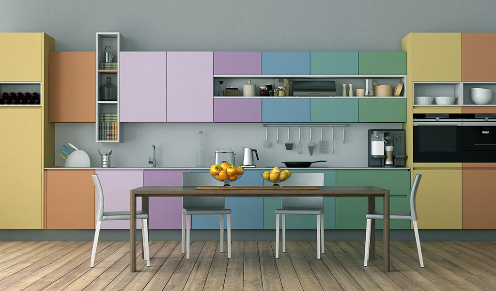 Apply Bold Color Block for Dramatic Effect