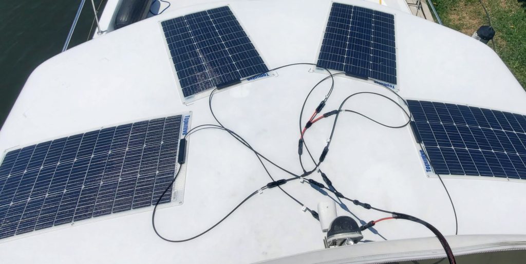 Bifacial 100W 12V Solar Panel 9BB Monocrystalline Cell