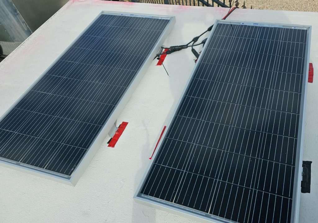 ECO-WORTHY Bifacial 100 Watt 12 Volt Solar Panel