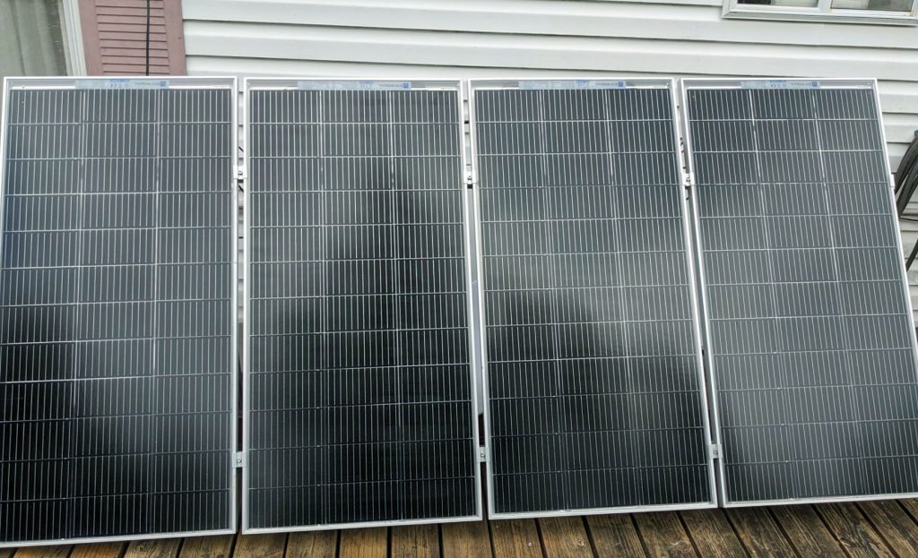 ECO-WORTHY Bifacial 195 Watt 12 Volt Solar Panel