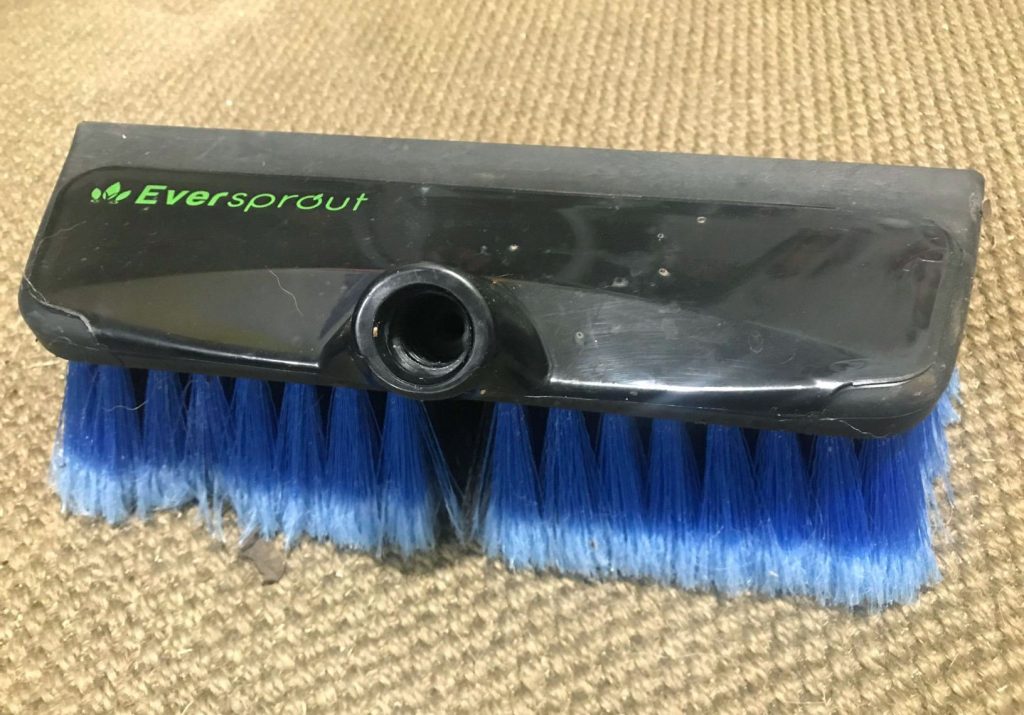 EVERSPROUT 11-Inch Scrub Brush with Rubber Bumper