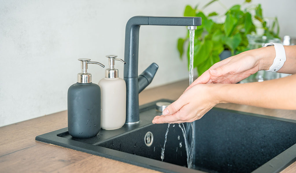 Look for Low-Flow Faucets