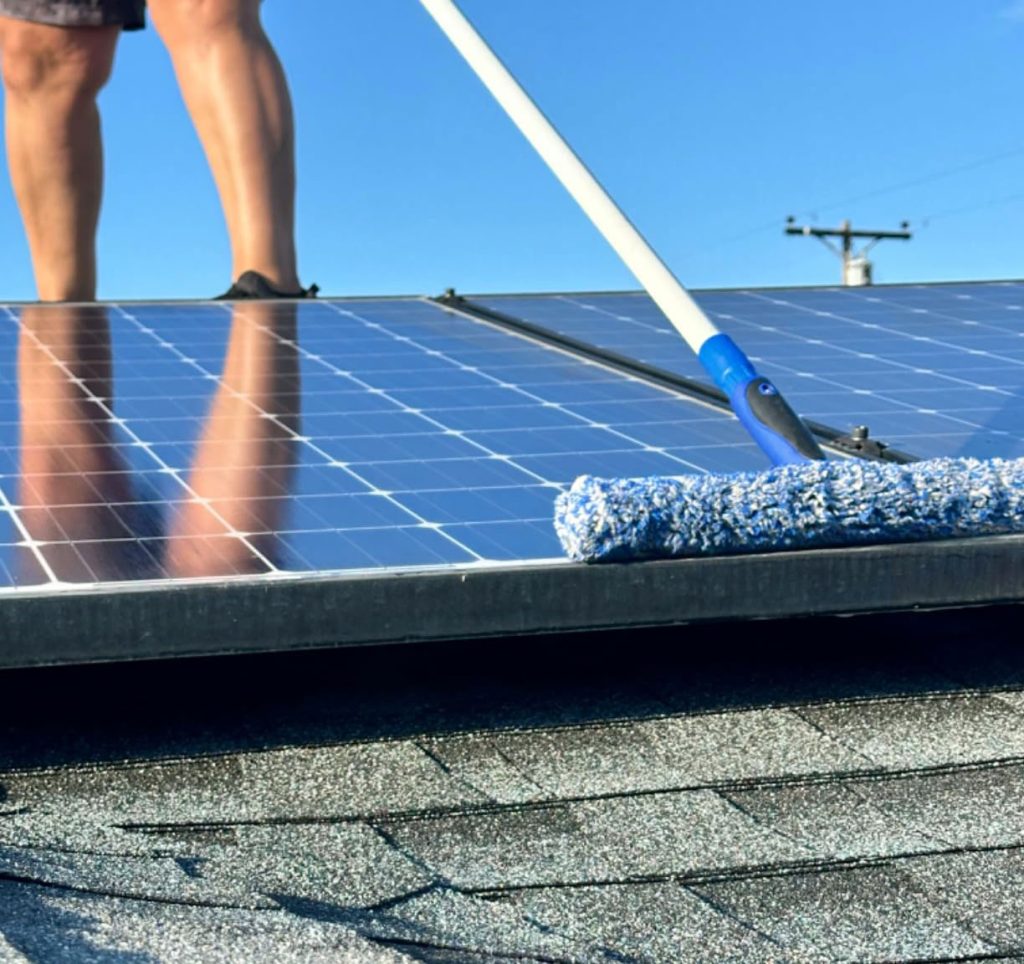 One Shot Solar Panel Cleaner with Hose-End Sprayer (32 oz)