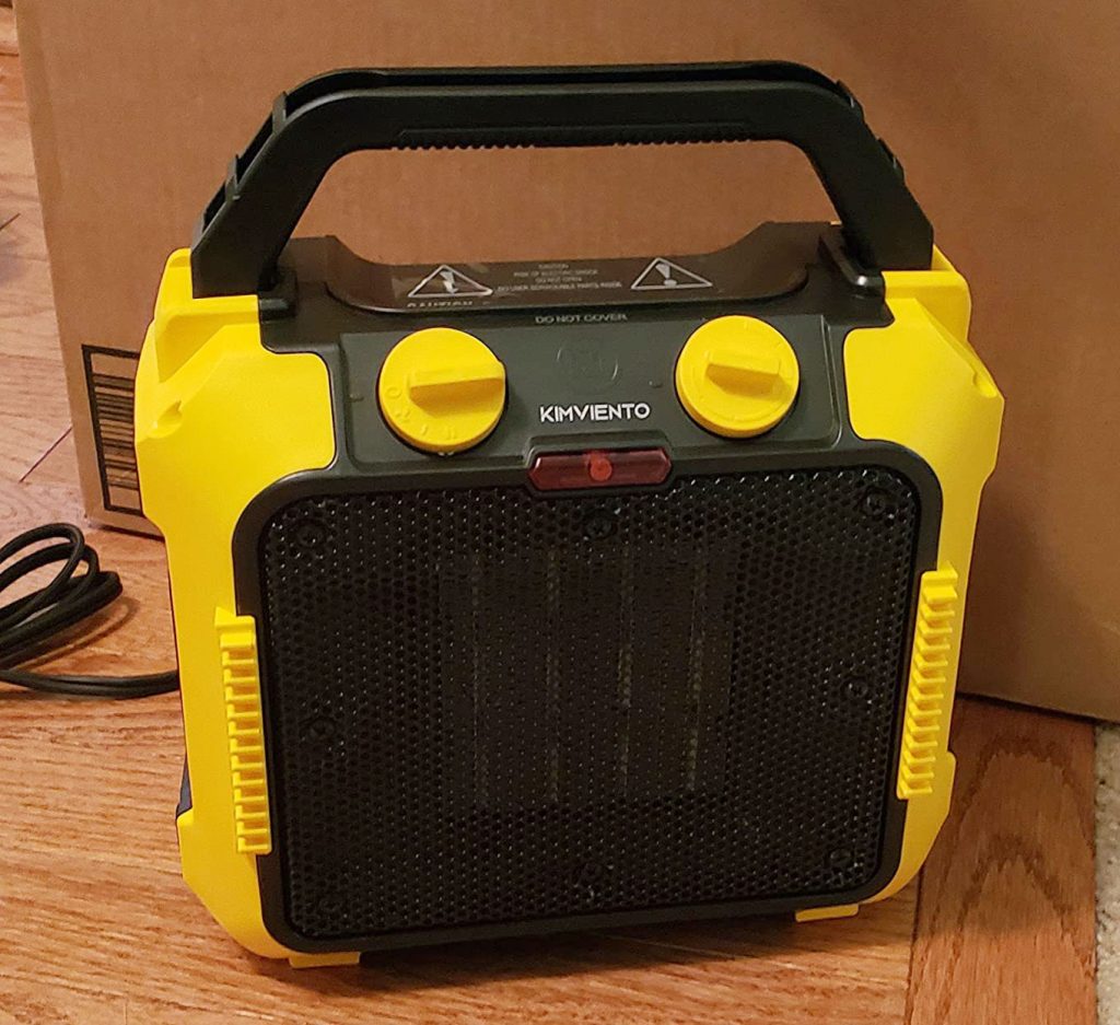 Portable Space Heater with Overheat Protection