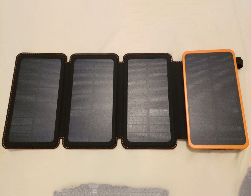 Solar Charger Power Bank 25000mAh with QC3.0