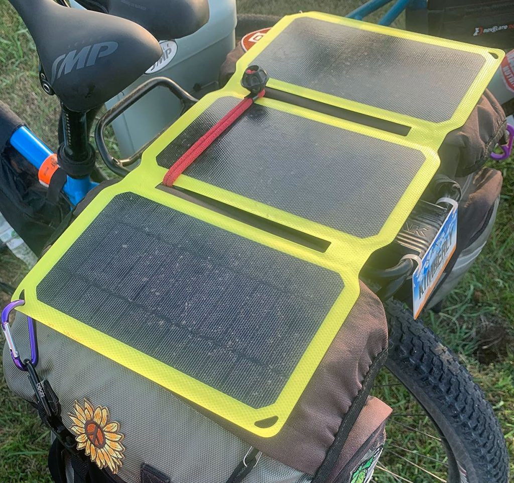 SunJack 15W Foldable Waterproof Solar Panel with Power Bank