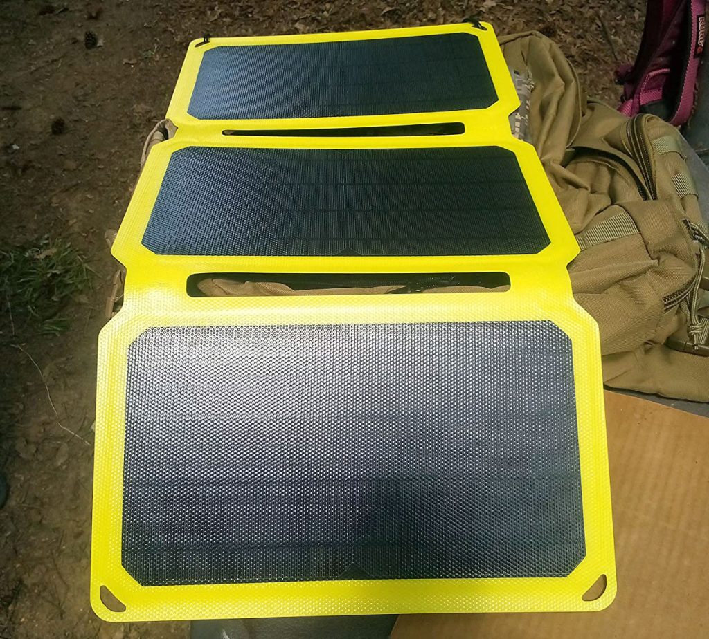 SunJack 25W Solar Panel with 2X 10000mAh Power Banks
