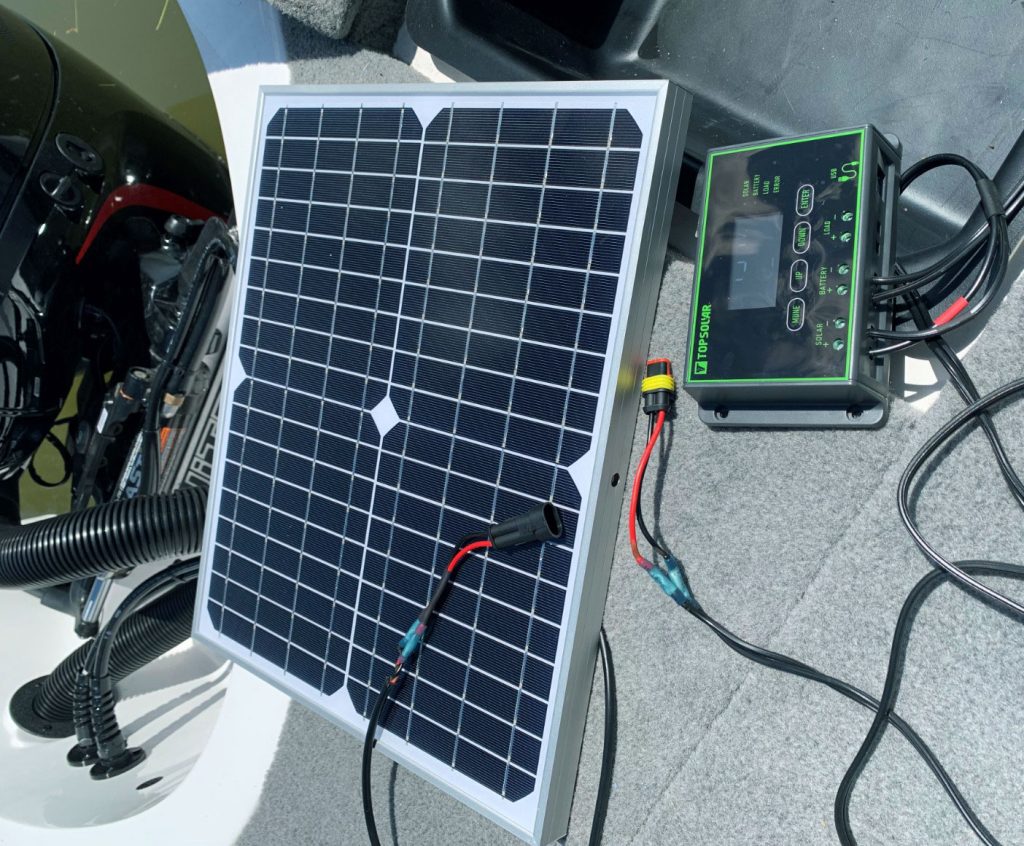 Topsolar 20W Kit with Charge Controller and Accessories