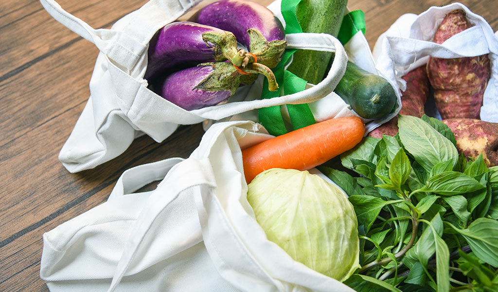 Use Reusable Grocery Bags