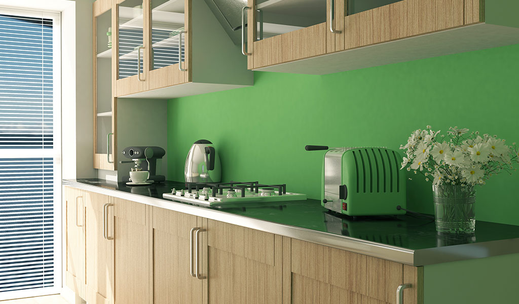 an Eco-friendly Kitchen Splashback