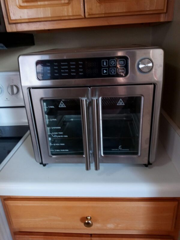 Emeril Lagasse Extra Large French Door Air Fryer Toaster Oven Combo