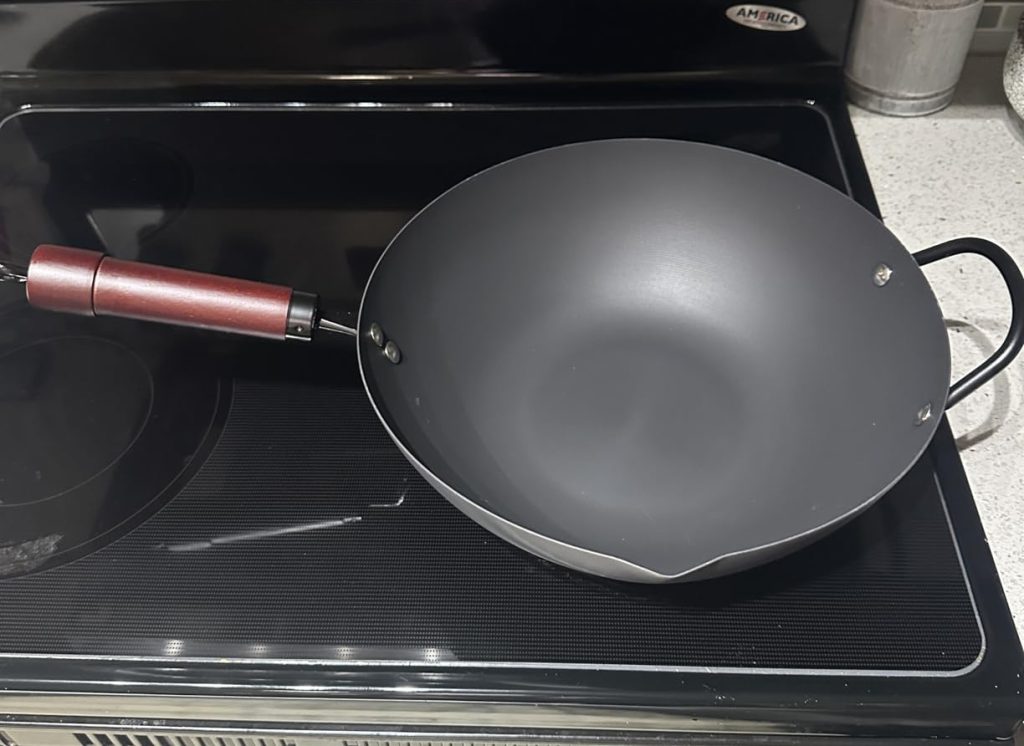 13 Inch Carbon Steel Wok