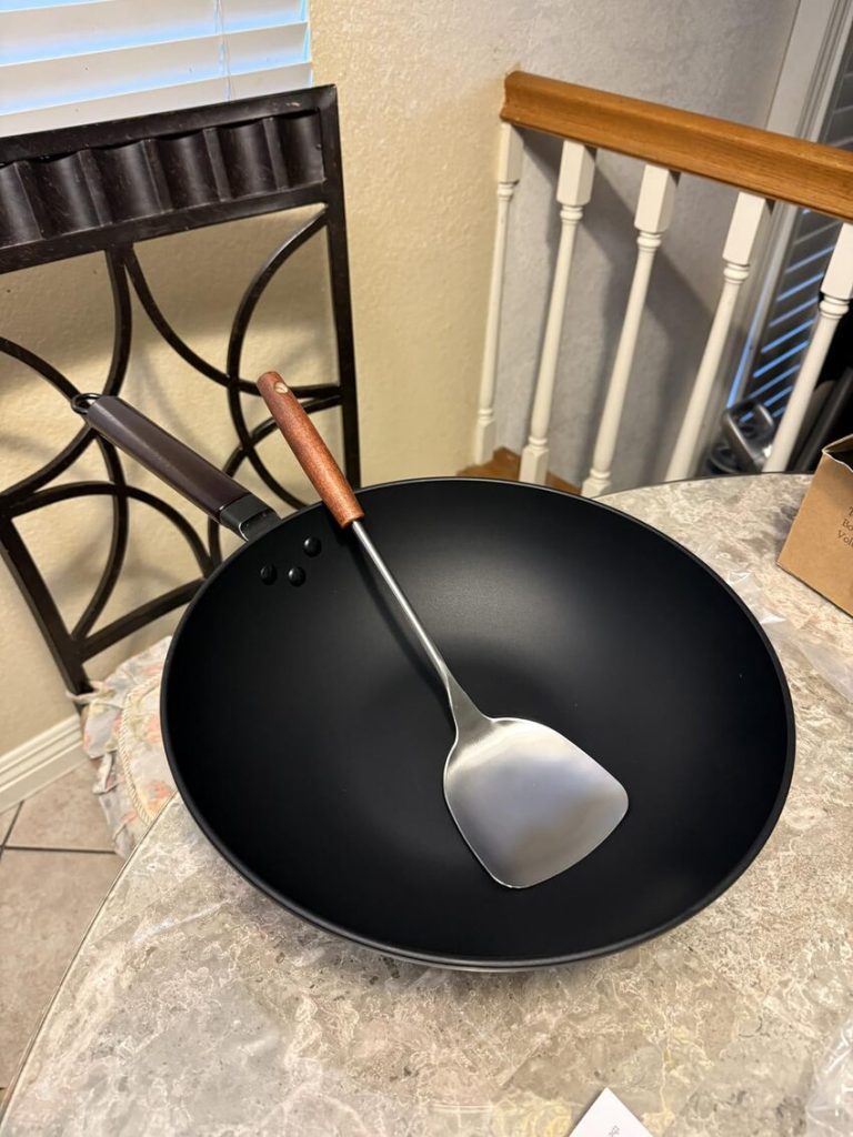 Todlabe 13-Inch Carbon Steel Wok