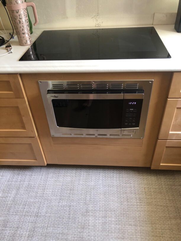 RecPro RV Kitchen Air Fryer & Convection Microwave