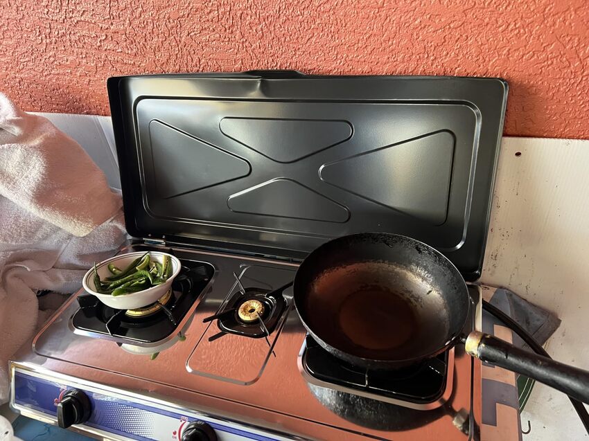 3 Burner Propane Gas Cooktop