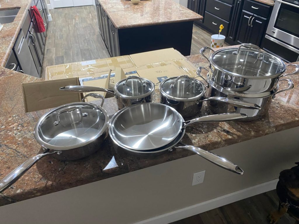 3 Ply Stainless Steel 11-Piece Set