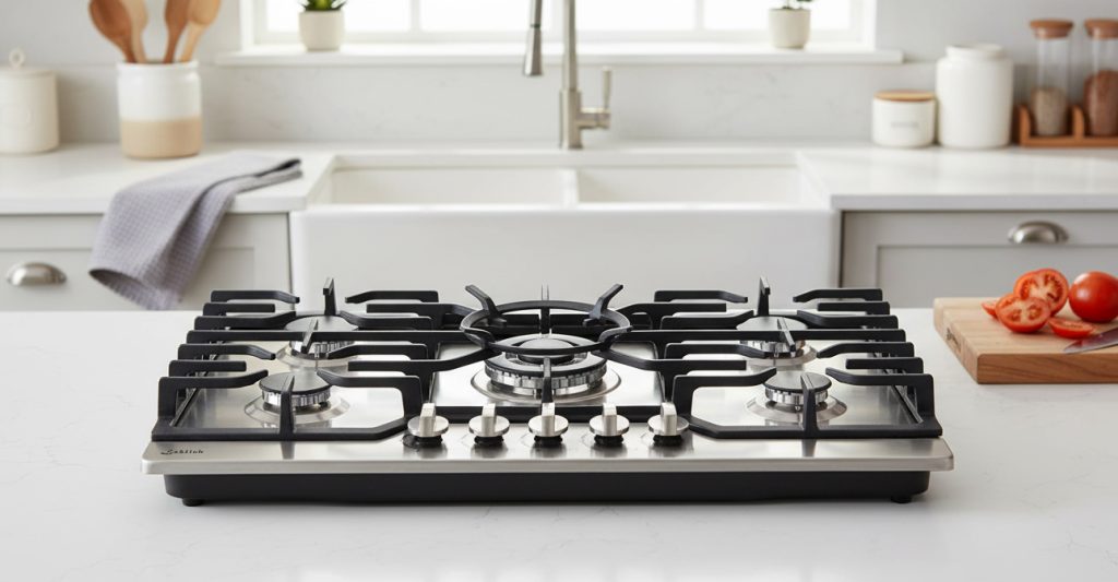 5-Burner Built-in Gas Cooktop