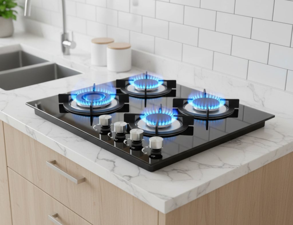 Argyolas 4 Burner Gas Stove Cooktop