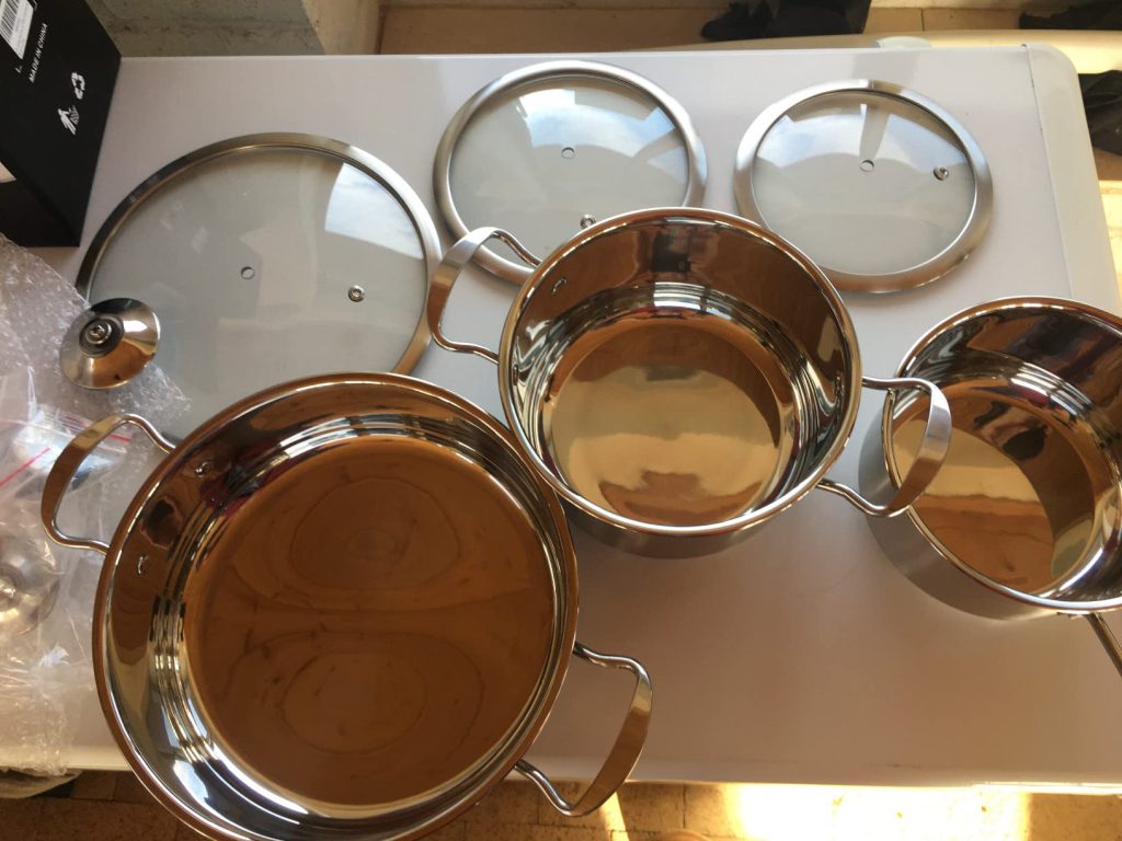 Aufranc 6-Piece Stainless Steel Set