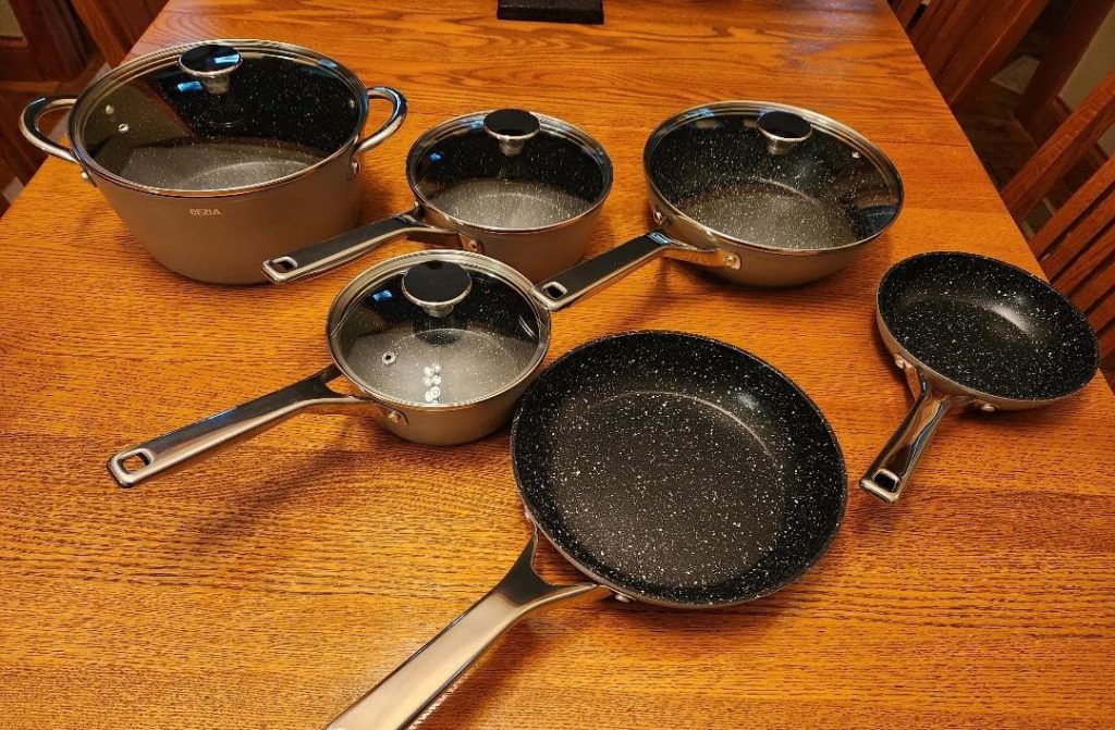BEZIA 10-Piece Induction Cookware Set