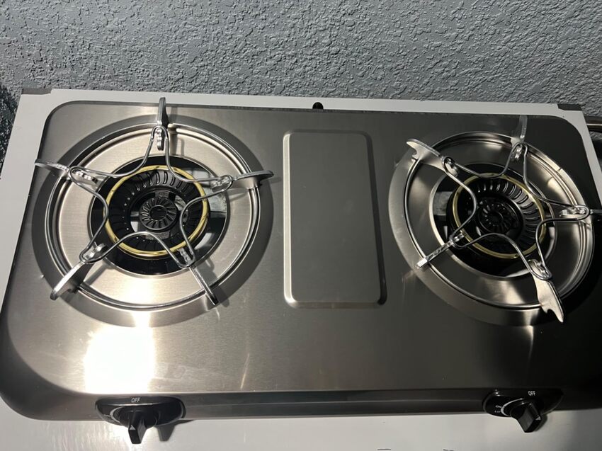 BesNerg 2 Burner Propane Stove Top