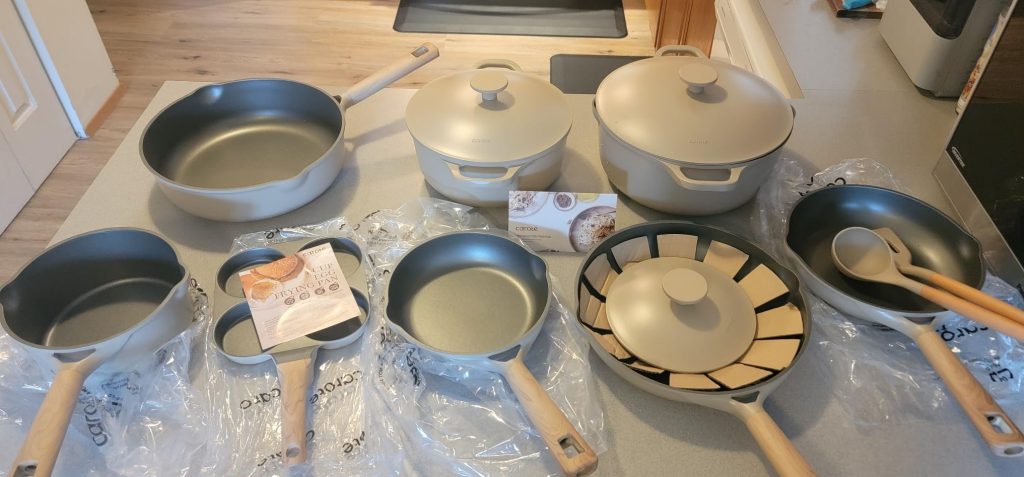 CAROTE 14Pcs Pots & Pans Set