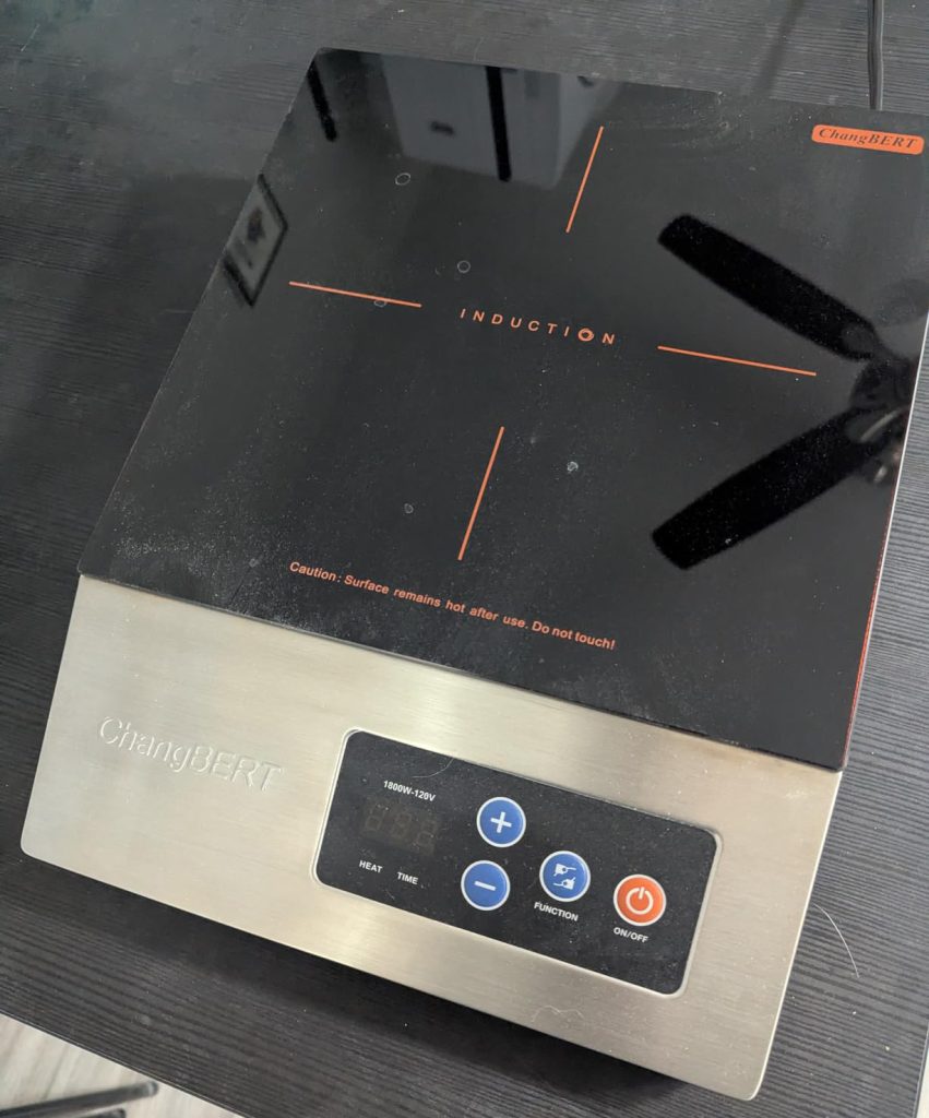 ChangBERT 1800W NSF Certified Cooktop