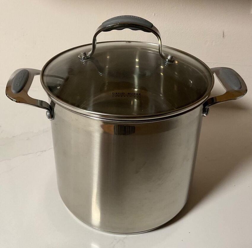 Ciwete 8 Quart Tri-Ply Stock Pot