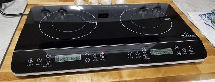 Duxtop Double Induction Cooktop 1800W
