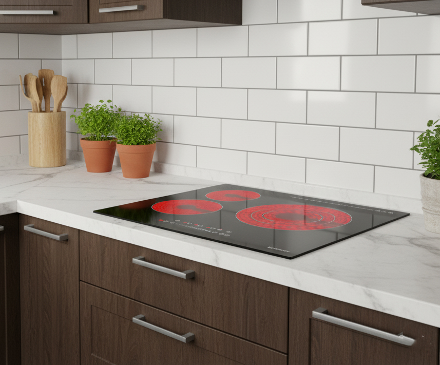 ECOTOUCH Built-in Electric Cooktop 24 Inch