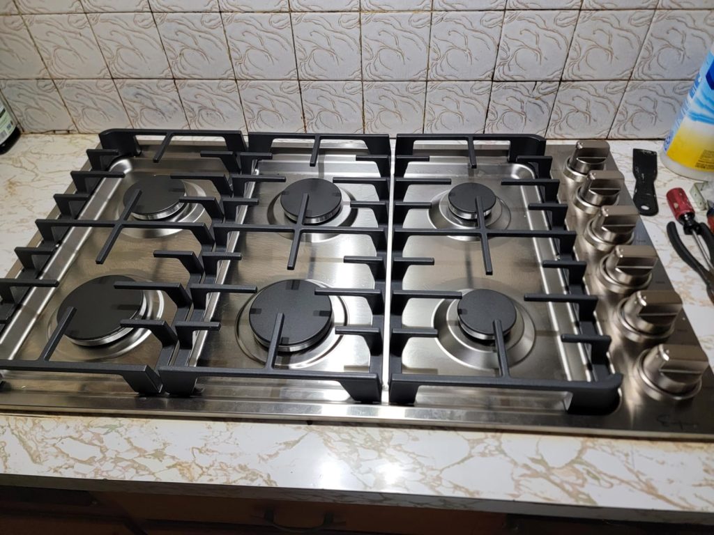 Empava 36in Gas Cooktop 5 SABAF Burners