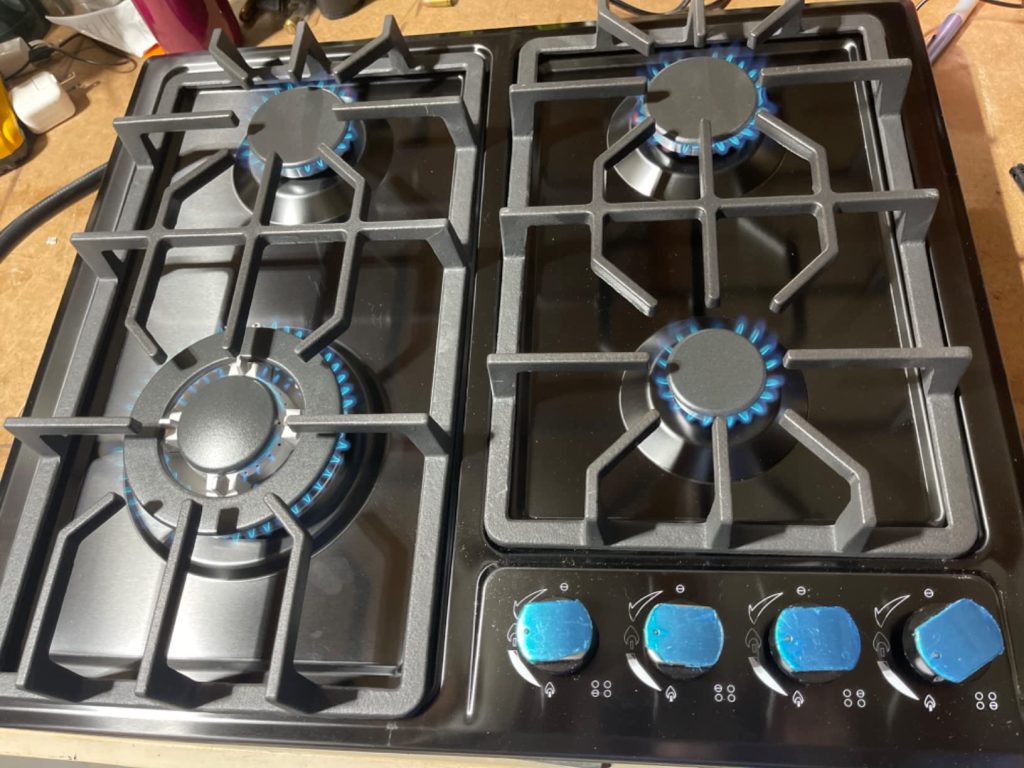 FORIMO 22Inch Gas Cooktop 4 Burners
