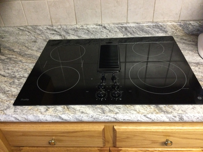 GE Profile Electric Cooktop