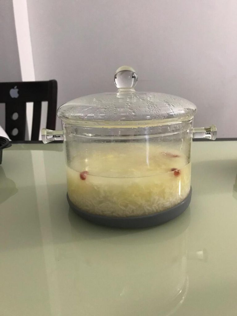 Glass Saucepan with Cover