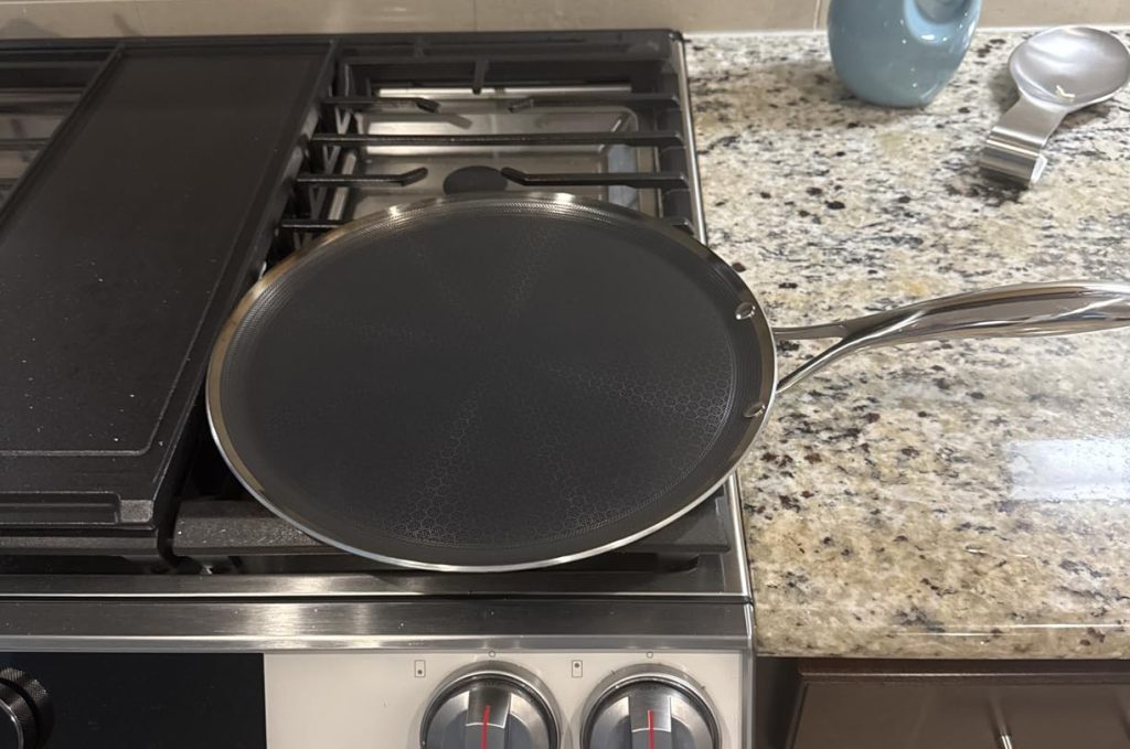 HexClad 12-Inch Hybrid Griddle Pan