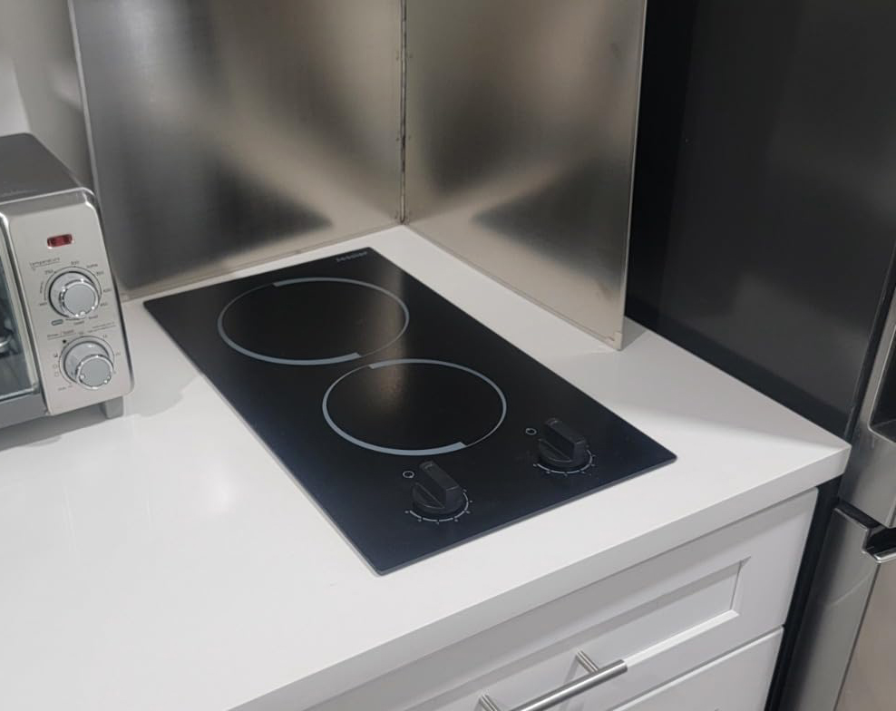 Jessier 2 Burner Electric Cooktop 12 Inch