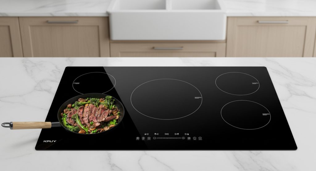 KPUY Induction Cooktop 36 Inch 5 Burner