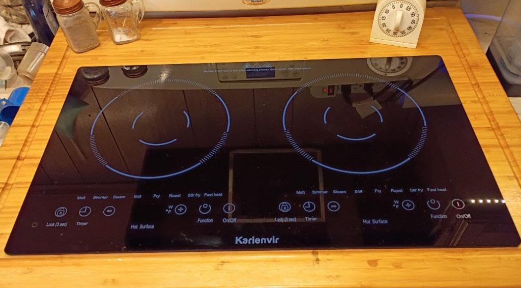 Karienvir 2 Burner Electric Cooktop