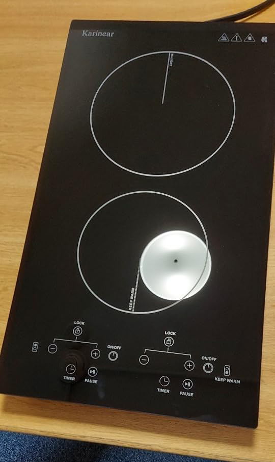 Karinear 2 Burners Electric Cooktop