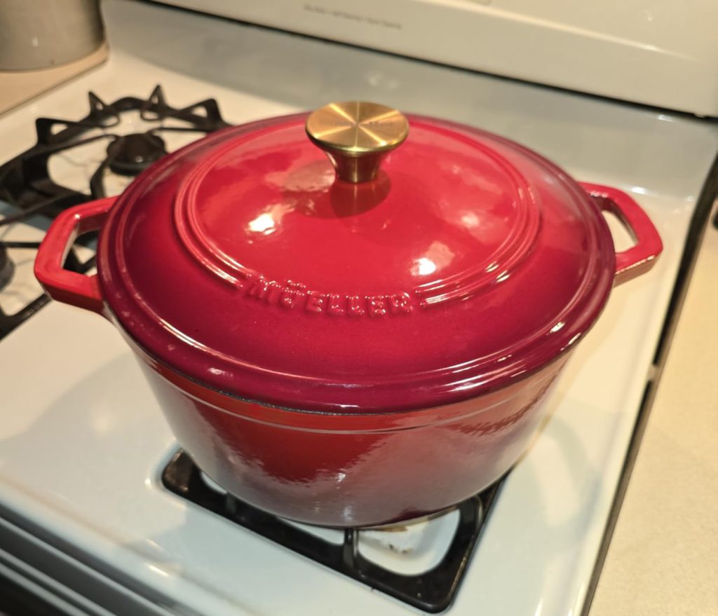 Mueller 6 Qt Enameled Cast Iron Dutch