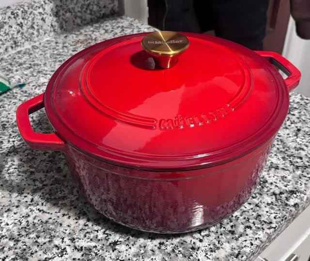 Mueller 6 Qt Enameled Cast Iron Dutch Oven