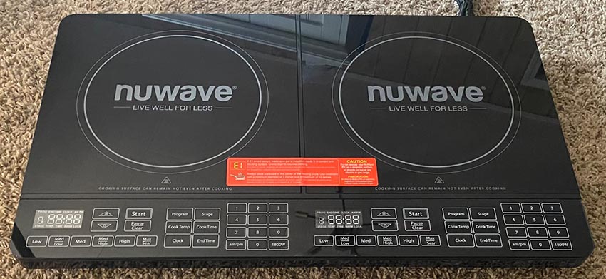 Nuwave Double Induction Cooktop 1800W
