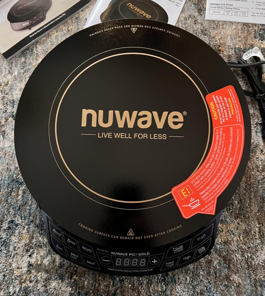 Nuwave Diamond Induction Cooktop