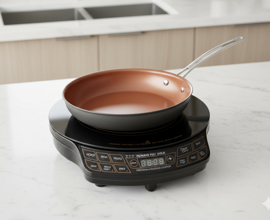 Nuwave Induction Wok with Carbon Steel