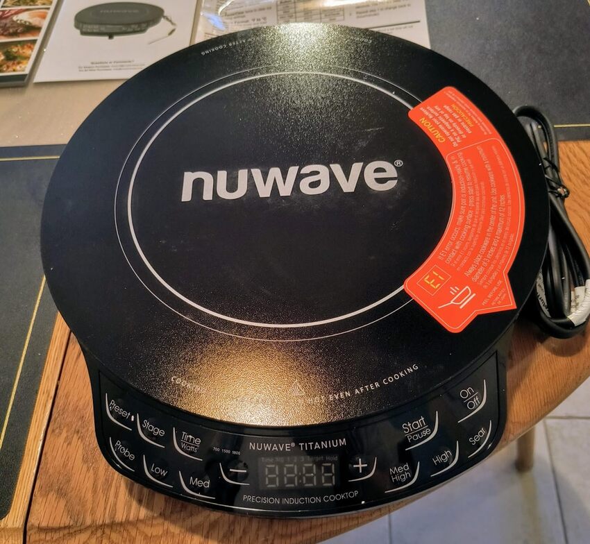 Nuwave Upgraded Induction Cooktop 106 Temps