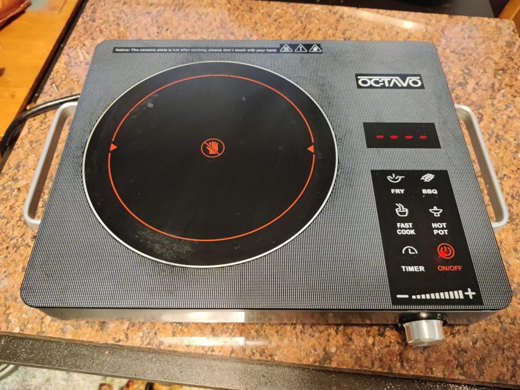 OCTAVO 1800W Portable Infrared Burner